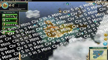 Civ 5 in 5 Mins: Six Minutes of Polynesia - Let