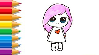 Cómo Dibujar Chica Tumblr Para Niños Dibujos Para Colorear Chica Tumblr Para Niños