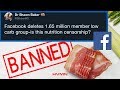 Censorship in the name of SCIENCE!111