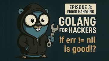 Golang for Hackers: LDAP Injector - Episode 03 - Error Handling