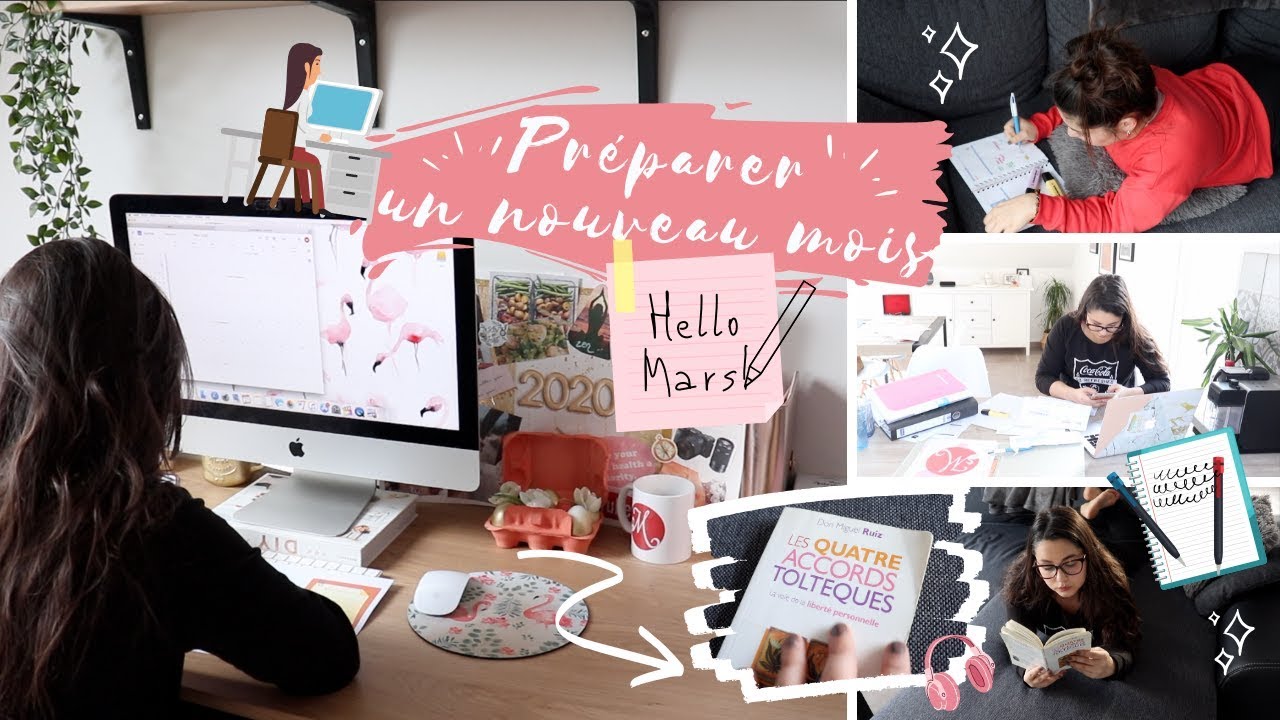 6 HABITUDES POUR DÉBUTER UN NOUVEAU MOIS → ASTUCES ORGANISATION ⎜Merry