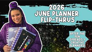 2026 June Planner Flip -Thru | After the Pen Spreads!