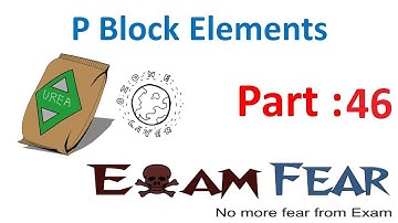 Chemistry P Block part 46 (Group 17 element: Reaction with water) CBSE class 12 XII