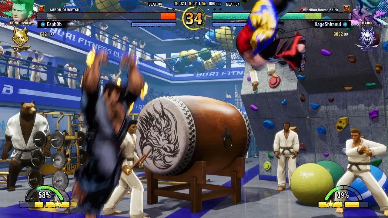 FATAL FURY: City of the Wolves Online Ranked Matches TevinMoore22 (Marco) 🆚 Espb0b (Dong Hwan)