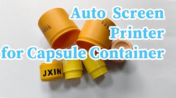 High Speed Full Automatic Screen Printing Machine for Plastic Jar Container