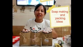 Best packaging ideas for making body soap | #soapmaking |#soapwrapping
