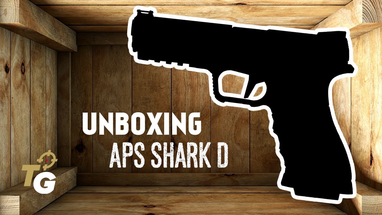 APS Shark Full Auto CO2 - Dark Earth - Airsoft Replica Unboxing