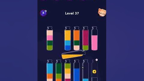 Get Color - Water Sort Puzzle level 37 | Mobile Games