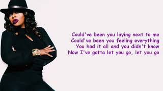 Coulda Been You by Angie Stone (Lyrics)