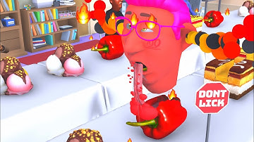 LICK RUNNER GAME 👅🍭 All Levels Gameplay Walkthrough Android, iOS