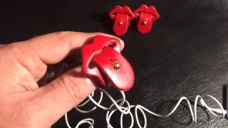 イヤホンコード クリップ "リップンロール" の使い方（イヤホン コード収納編）/Bobby Art Leather ボビーアートレザー