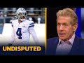 I think Dak is headed for another franchise tag with Cowboys — Skip Bayless | NFL | UNDISPUTED