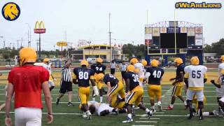 A&M-Commerce's Final 2015 Preseason Football Scrimmage