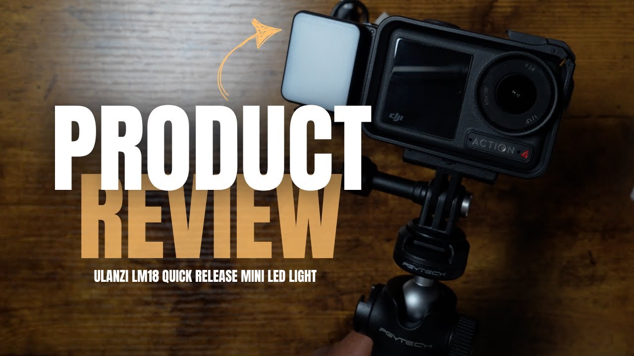 Đèn LED Mini Ulanzi LM18 cho DJI Osmo Action 4/3 & Pocket 3