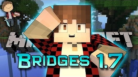Minecraft: NEW BRIDGES! Mini-Game w/Mitch & Friends! (Bridges 1.7 Map Mod)