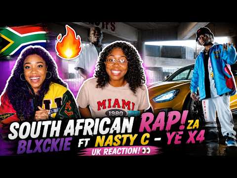 South African RAP!!🇿🇦 Blxckie ft Nasty C - Ye x4 (Official Music Video) | UK REACTION!🇬🇧