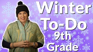 What Freshmen Need To Do Over Winter Break!