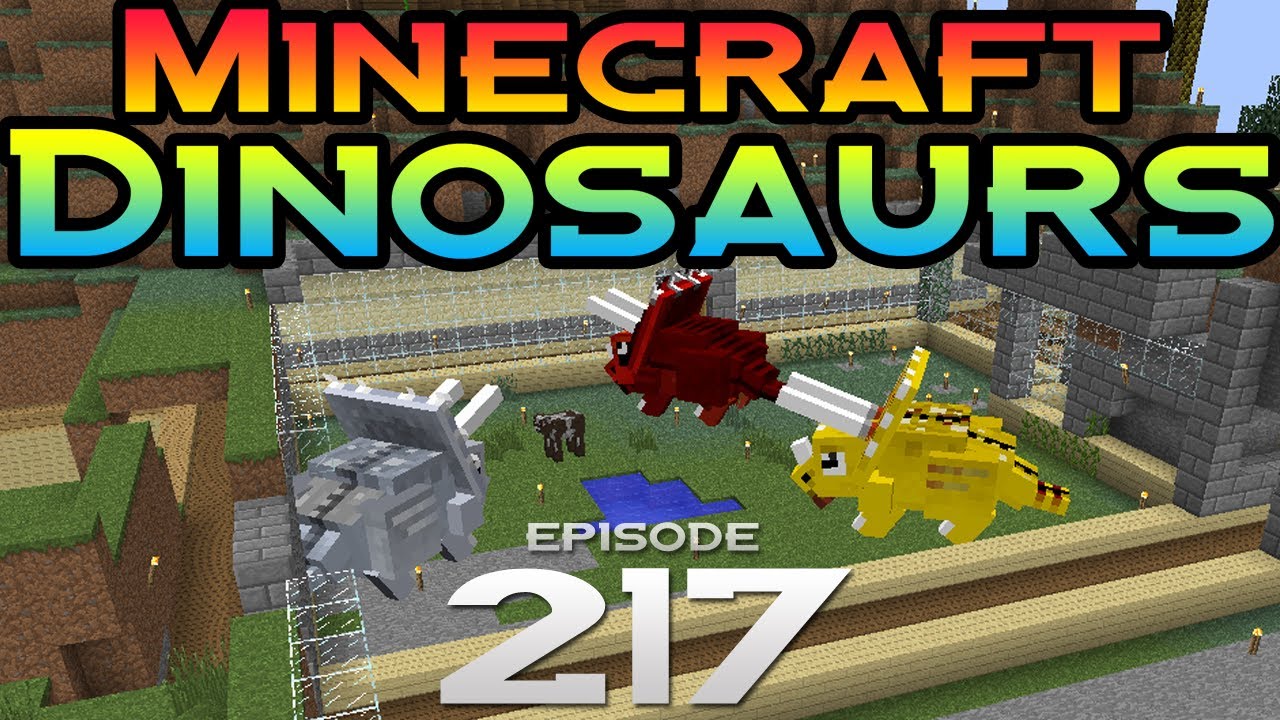 Minecraft Dinosaurs!  217  Mosasaurus Is Mean - YouTube