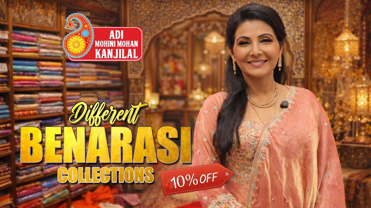 Grace meets Heritage with these Benarasi Collections by Swarnali Kanjilal