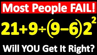 🔥 Stop Scrolling! Almost Everyone Gets This Math Problem WRONG! Will You?