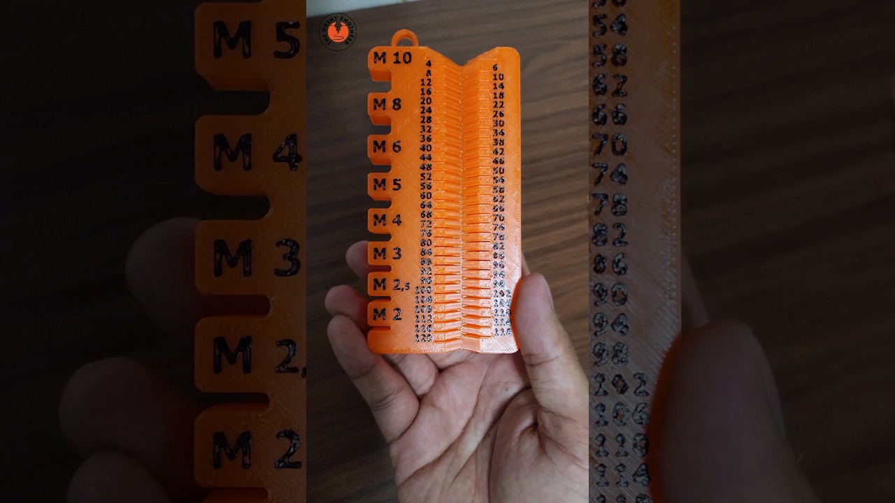 3D Printed Screw Measuring Tool  🔩🔩🔩