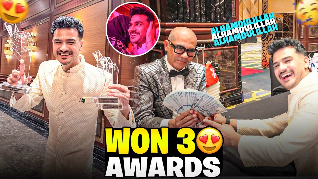 I Won 3 Awards In Malaysia 🥹 || ALHAMDULILLAH || Proud Moment 🏆