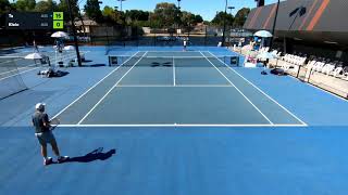 Li Tu vs Brydan Klein - Semifinals, UTR Bendigo screenshot 2