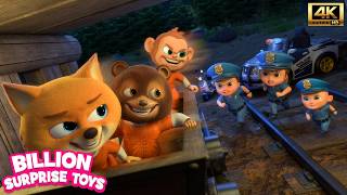 the great tunnel tumble armory escape mayhem kids cartoon police stories 4k