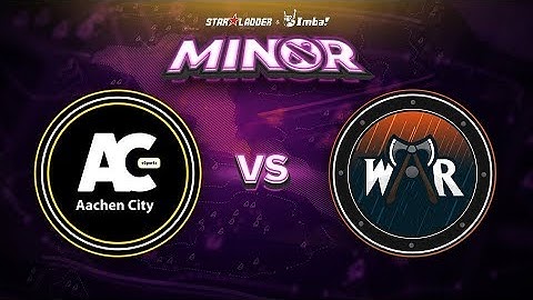 Aachen vs Wind and Rain Game 2 - SL ImbaTV Minor EU Qualifier: Group Stage