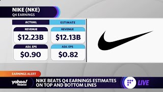 Nike beats on earnings, company board authorizes $188 billion buyback program