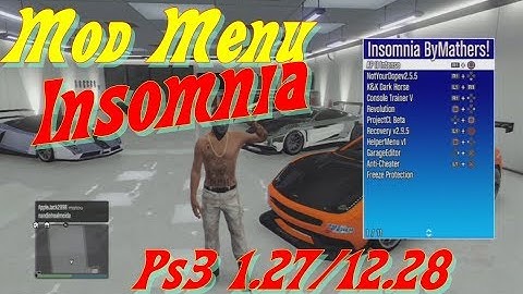 MOD MENU GTA V PS3 1.27/1.28 DEX/CEX BLES/BLUS +DOWNLOAD