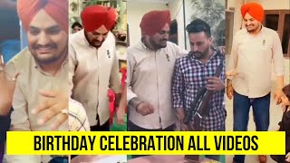 SIDHU MOOSE WALA Birthday Celebration All Videos Of The Day