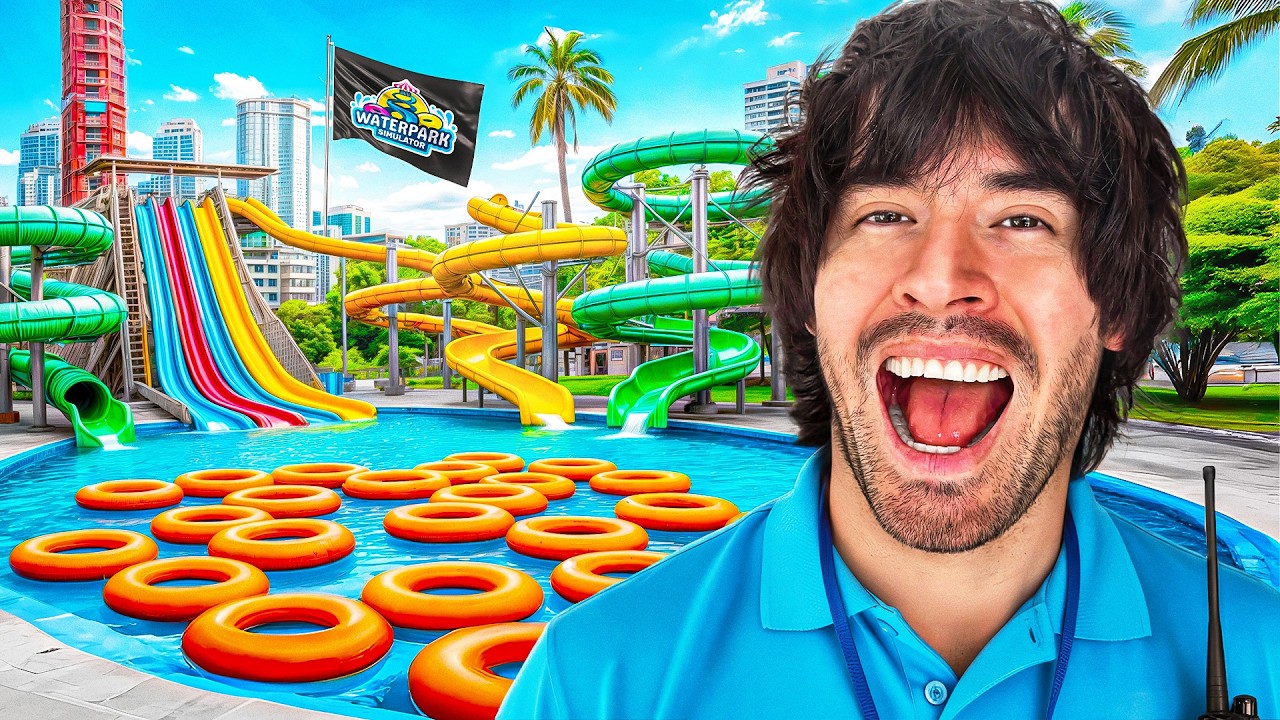 Abro Mi Parque Acuático Y Solo Tengo 32 ACCIDENTES!!