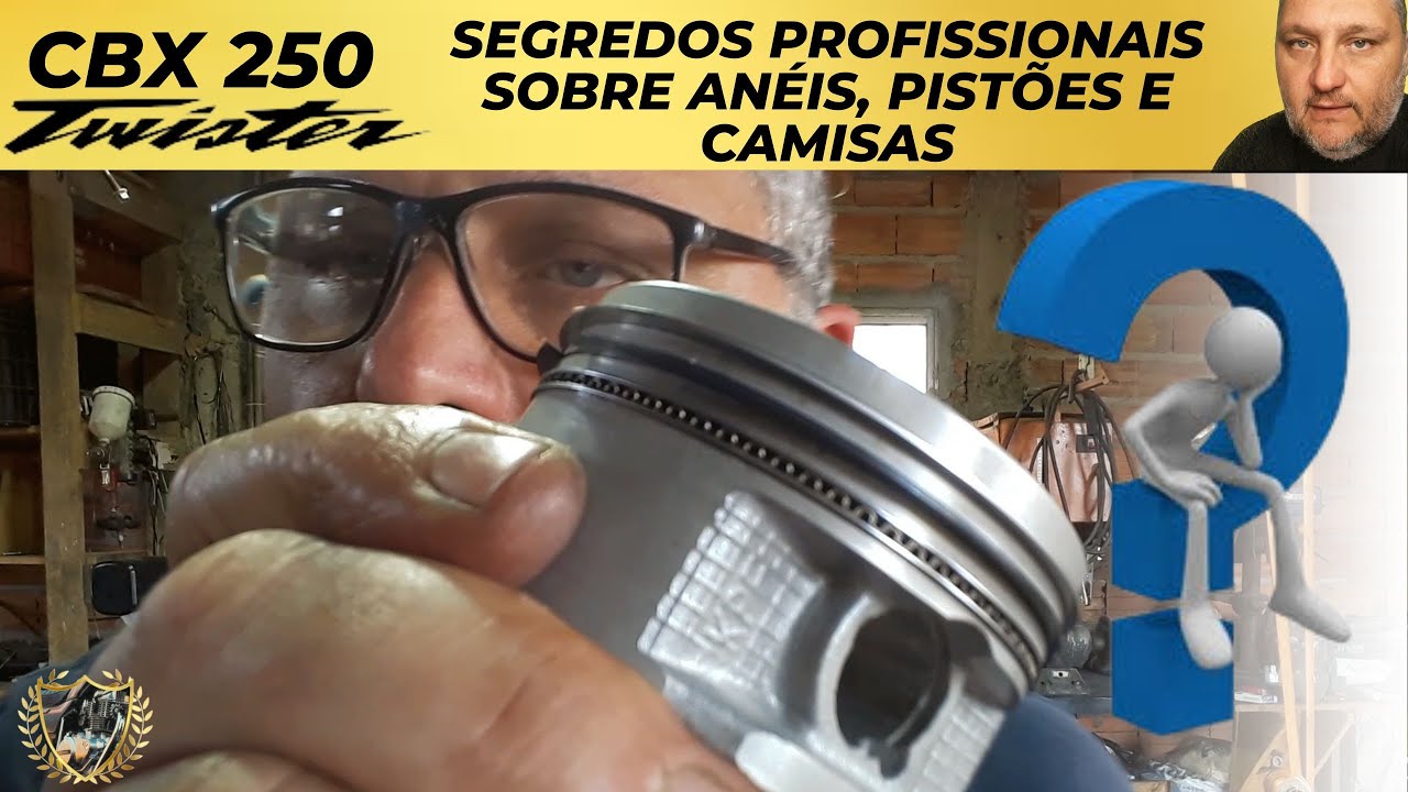 AS FORMAS CORRETAS DE ENCAIXAR O PISTÃO NA CAMISA