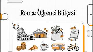 Roma'da Yaşam Masrafları l First day in Rome