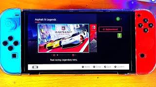 How To Download Asphalt 9 on Nintendo Switch OLED | Full Tutorial