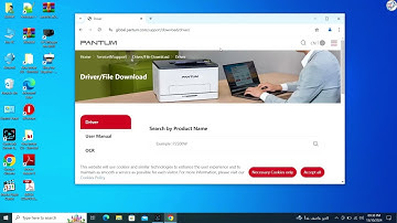 How to download and install Pantum P2500W Printer driver on Windows without a CD. Pantum support.