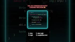 Most Developers Fail This Java StringBuilder Question 😳