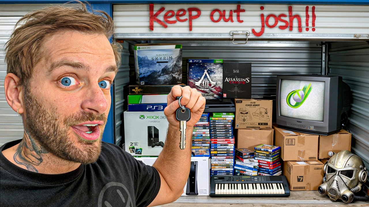 I Bought An Abandoned Storage Unit (FULL Of Video Games)