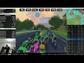 2024-Sep-22: Zwift - Race: Rhino crash chase race (B) on Seaside Sprint in Watopia