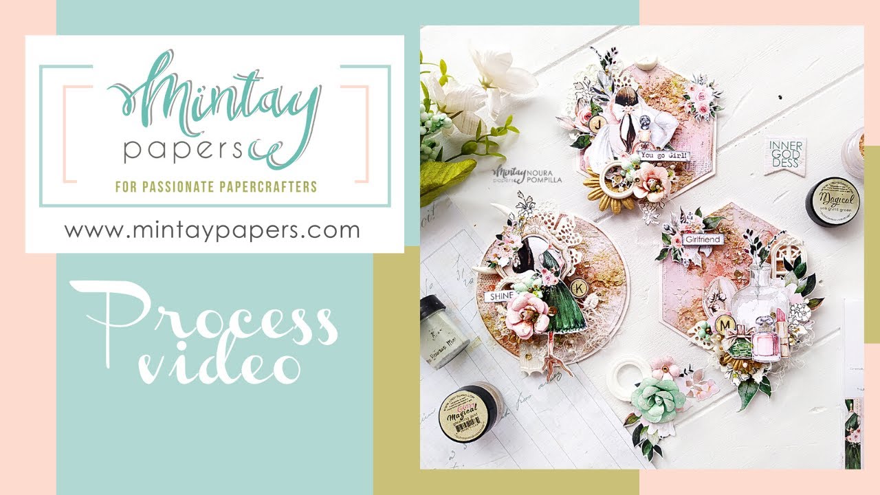 #81 | Free form ATC series with "Lady" collection | Noura Pompilla