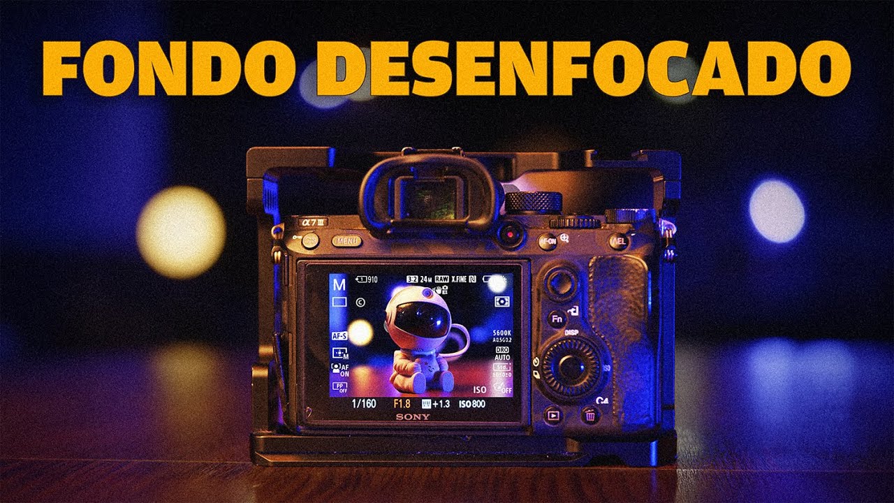 ¿Necesitas una cámara para DESENFOCAR EL FONDO en tus fotos y videos?