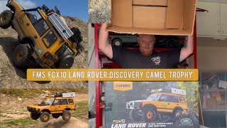 FMS FCX10 LAND ROVER DISCOVERY Camel Trophy 