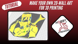 3D Printing - Making your own 2D Wall Art