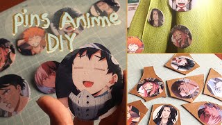 🌱DIY anime | Cómo hacer pines de anime (para tu mochila o lo que sea)