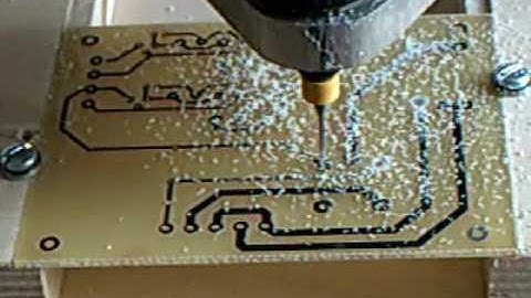 cnc pcb drilling
