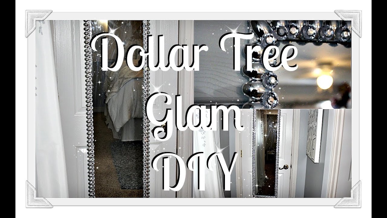 GLAM DIY MARATHON  Glam & Easy DIY Using Crushed Glass Mirror, Contact  Paper & Bathroom Mirror DIY 