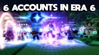 Spending 24 Hours With My 6 ACCOUNTS In SOL&#39;S RNG Era 6 Roblox!