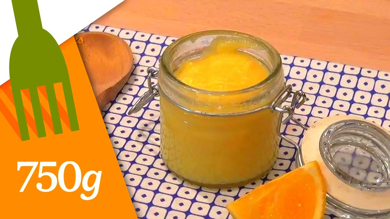 Recette Orange Curd - 750g