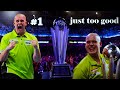 How michael van gerwen won his first world championship title  best moments only